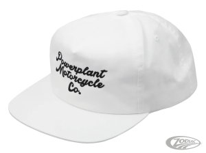 PMC EMBROIDERED SNAPBACK WHITE/BLK