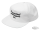 PMC EMBROIDERED SNAPBACK WHITE/BLK (DE)
