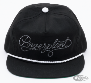 EMBROIDERED NOOSE HAT BLK (DE)