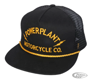 DOUBLE LIGHTNING MESH SNAPBACK BLK/GOLD (DE)