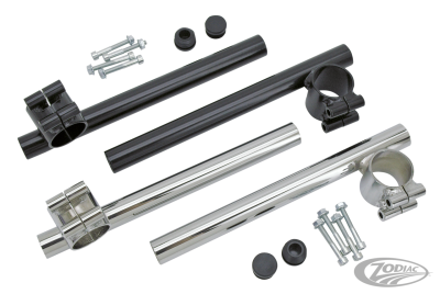 Chrome Clip-Ons for 39mm forks