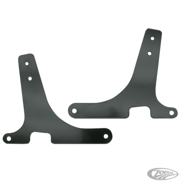 Black Sissybar sideplates Sportster (DE)