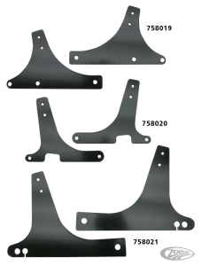 Black Sissybar sideplates FXD91-17