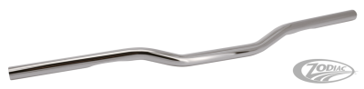 ZCP Chrome Dirt Track bar Dimpled 2" (DE)
