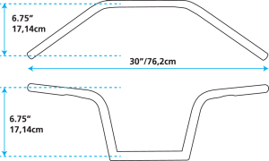 ZCP CRUISER - CHROME DIMPLED 8-1/4" (DE)