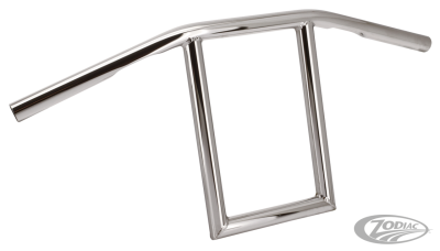 ZCP Chrome Window bars dimpled 10" (DE)