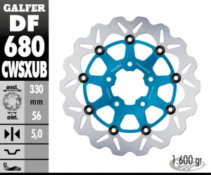 Galfer Wave FR Floating 13" Blue (DE)