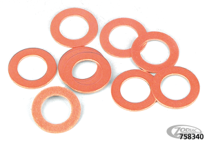10pck oil filter bolt washer BT40-64
