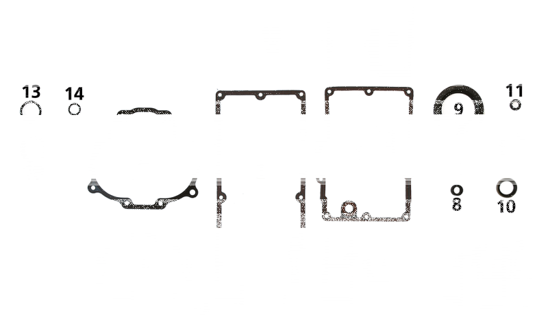 5pck oil seal #12074 (DE)