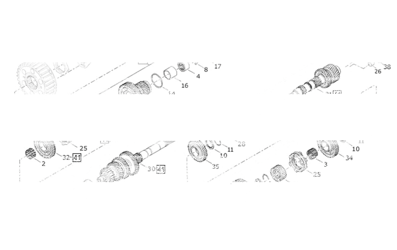 C1 gear #35600104, 35805-06A (DE)