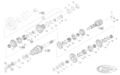C1 gear #35600104, 35805-06A (DE)