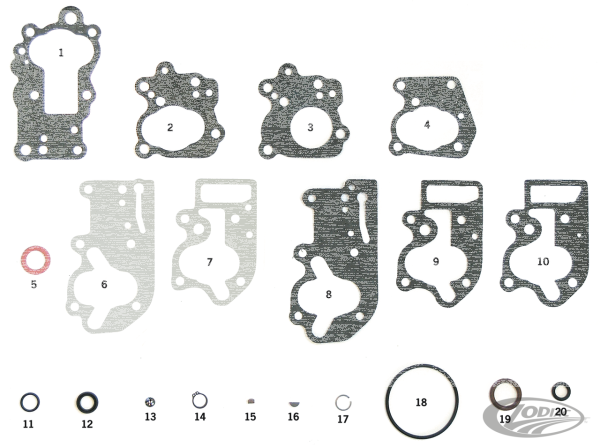 25pck O-ring #11241 (DE)