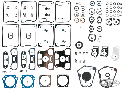5pck Oil seal cam shaft Metal OD (DE)
