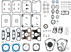 10pck Gasket EFI - backplate BT95-98 (DE)