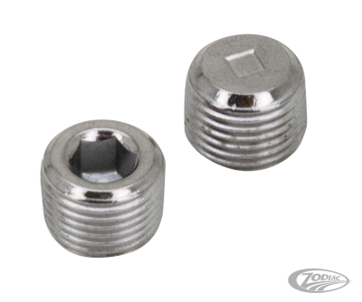 Chrome fork drain plugs FL49-e77 (DE)