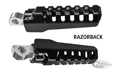 Burly Razorback pegs black powder coated (DE)