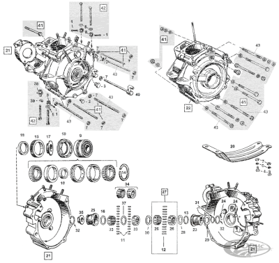 LH bearing BT58-86 STD (DE)