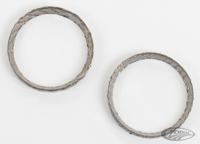Graphite exhaust gaskets VRS02-17, pair