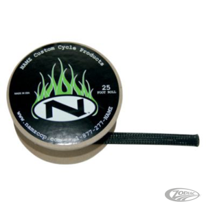 NAMZ 1/8" ID Black Flex Sleeving, 1/8" I (DE)
