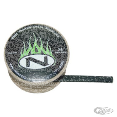 NAMZ 1/4" ID Black Flex Sleeving, 1/4" I (DE)