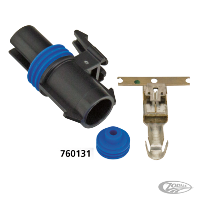 1-Pos Female Conn w/ wire seal & termina (DE)