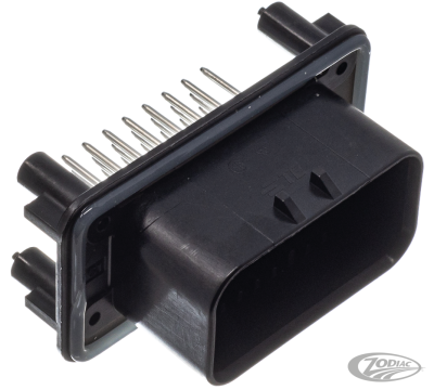 23-pos AMP radio harness socket housing