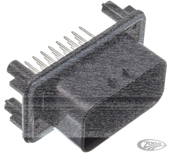 23-pos AMP radio harness socket housing (DE)