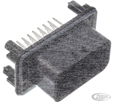 23-pos AMP radio harness socket housing (DE)