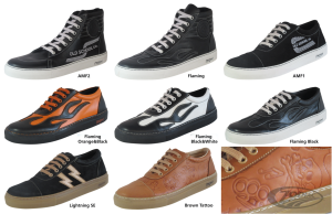 Old School Shoes Flaming B-N size 45 (DE)