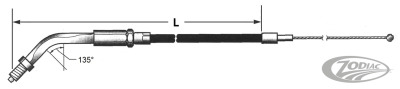 Barnett CC XL86 LN=41" 135° throttle (DE)