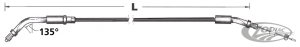 HS40 ClrCtd Throttle cable LN=50" (DE)