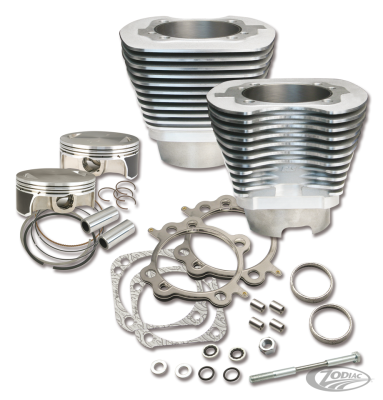 Cylinder Kit 4.125" Bore, Silver (DE)