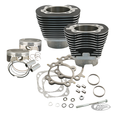 Cylinder Kit 4.125" Bore, Black (DE)