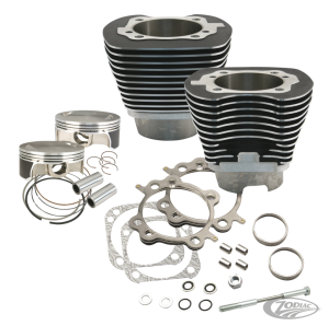 Cylinder Kit 4.125" Bore, Black (DE)