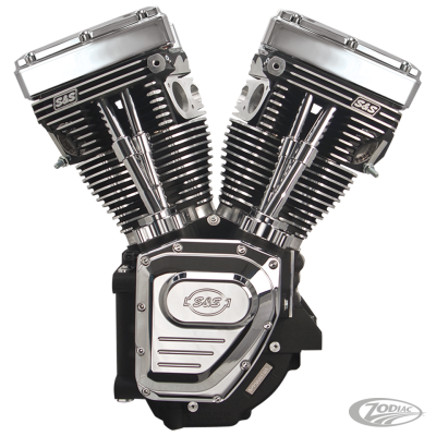 T124A engine, black w/o Induction/Ign (DE)