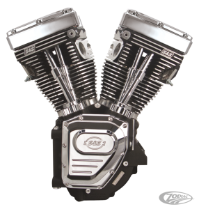 T124A engine, black w/o Induction/Ign (DE)