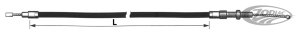 BCC clutch cable FLT79 style L=63" (DE)