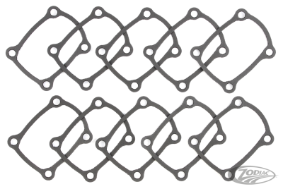 10PCK M8 TAPPETCOVER GASKET .032" AFM (DE)