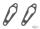 PR M8 PISTON JETCOOLER GASKETS .032" AFM (DE)