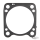 2PCK M8 BASE GASKET .014" RC STK THICKN (DE)