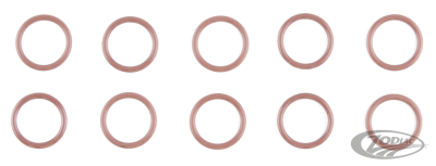 10PCK M8 CAM PLATE TO OIL PUMP O-RING