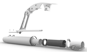 Exhaust Extension Kit 5.5" FLH/T09-16 (DE)