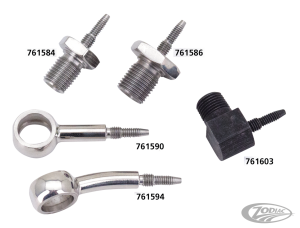 Inox Sniper 7/16-24 straight male adapte (DE)