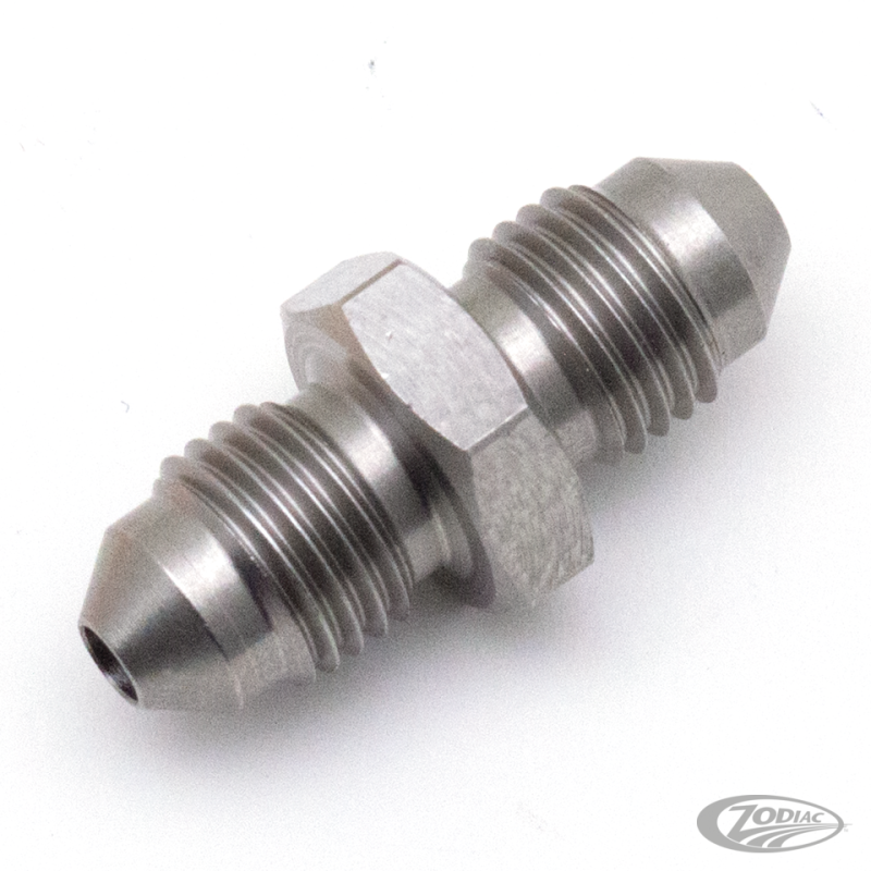 Adaptor stainless 2x AN-3 male (DE)