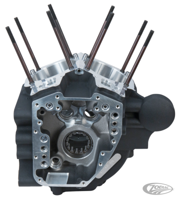 S&S Crankcase assy stock blck FXD06-17