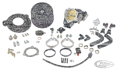 T143 70mm inductionkit FLH06-07 FXD06-17 (DE)