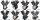 S&S T143 engine blk FXD99-05 FLH/T99-06 (DE)