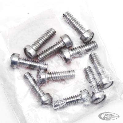 10pck Fillisterhead screw 10-24x5/8, Wh (DE)