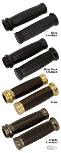 Grips set chrome.TBW models. (DE)