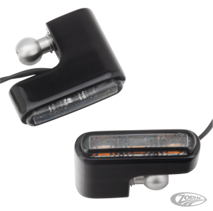 Front turn signals black anodized F*ST (DE)